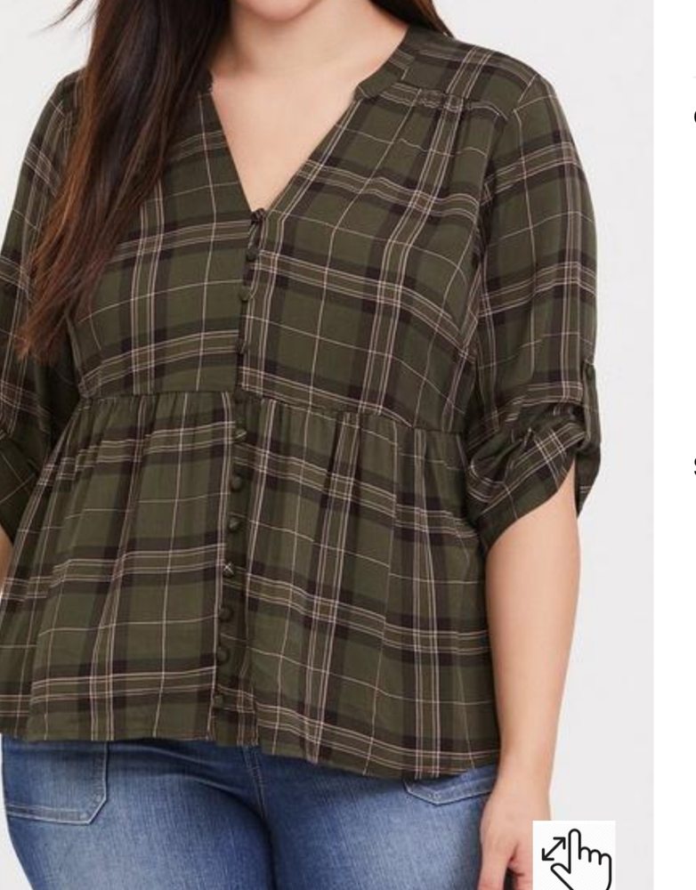 Torrid baby doll top part of 3 for 25 sale